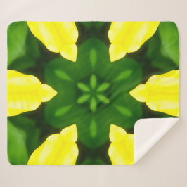 ABSTRACT YELLOW AND GREEN DRAWING. SAMER BRASIL. 3 SHERPADECKE