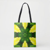 ABSTRACT YELLOW AND GREEN DRAWING. SAMER BRASIL. 3 TASCHE (Vorderseite)