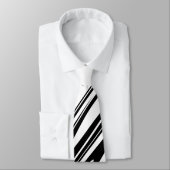 Abstract Zebra Print Krawatte (Gebunden)