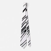Abstract Zebra Print Krawatte (Vorderseite)