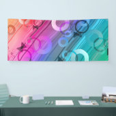 Abstract Zusammensetzung Banner (Messe)