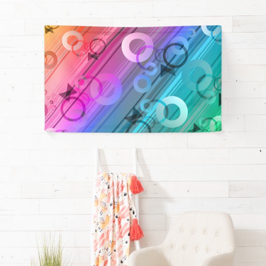 Abstract Zusammensetzung Banner (Insitu)