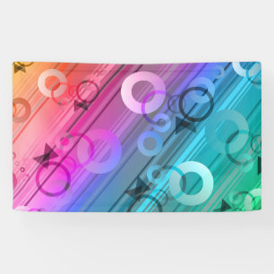 Abstract Zusammensetzung Banner