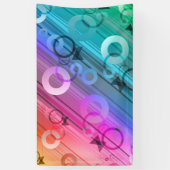 Abstract Zusammensetzung Banner (Vertikal)