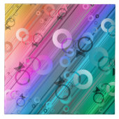 Abstract Zusammensetzung Fliese (Vorderseite)