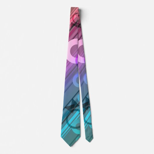 Abstract Zusammensetzung Krawatte (Vorderseite)