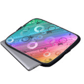 Abstract Zusammensetzung Laptopschutzhülle (Vorne Knopf)