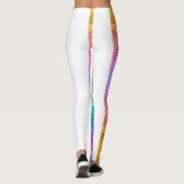 Abstract Zusammensetzung Leggings (Rückseite)