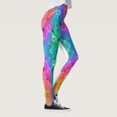 Abstract Zusammensetzung Leggings (Rechts)