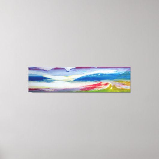 Abstract Zusammensetzung Leinwanddruck (Vorderseite)