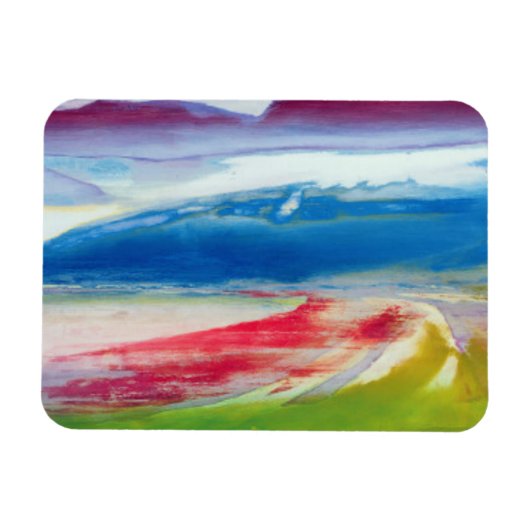 Abstract Zusammensetzung Magnet (Horizontal)