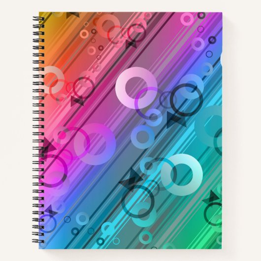 Abstract Zusammensetzung Notizblock (Vorderseite)