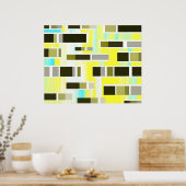 Abstract Zusammensetzung Poster (Küche)