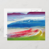 Abstract Zusammensetzung Postkarte (Vorne/Hinten)