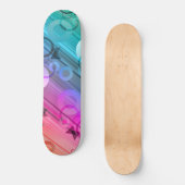 Abstract Zusammensetzung Skateboard (Vorderseite)