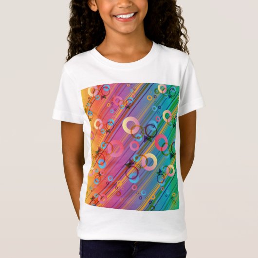Abstract Zusammensetzung T-Shirt (Vorderseite)
