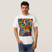Abstracta Psychedelica 10 T-Shirt (Vorne ganz)