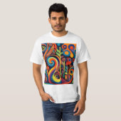 Abstracta Psychedelica 12 T-Shirt (Vorne ganz)