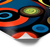 Abstracta Psychedelica 13 Poster (Ecke)