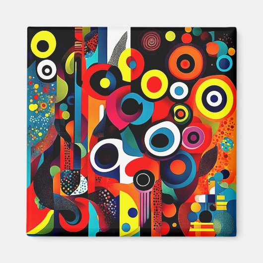 Abstracta Psychedelica 4 Magnet (Vorne)
