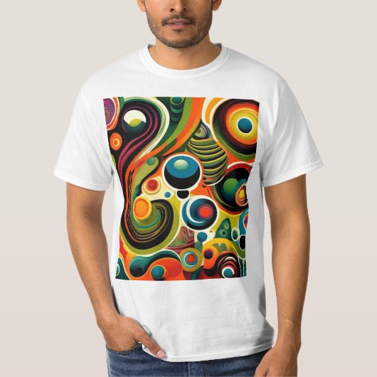 Abstracta Psychedelica 7 T-Shirt (Vorderseite)