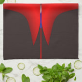 Abstractapax A 11_2014, abstrakte Kunst Geschirrtuch (Gefaltet)