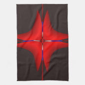 Abstractapax A 11_2014, abstrakte Kunst Geschirrtuch (Vertikal)