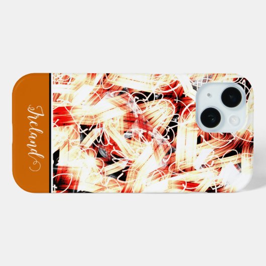 Abstracted Case-Mate iPhone Case (Rückseite (Horizontal))