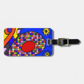 Abstracted Gepäckanhänger (Vorderseite horizontal)