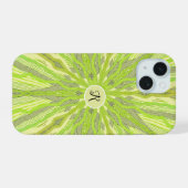 Abstracted green Case-Mate iPhone Case 15 Hülle (Rückseite (Horizontal))