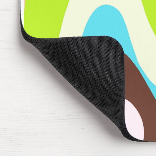 Abstracted painted mousepad (Ecke)