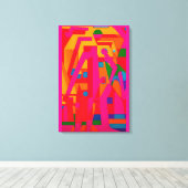 Abstracted Progress Leinwanddruck (Insitu (Holzboden))