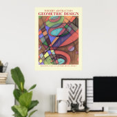 Abstractes geometrisches EP Nr. 3 Poster (Heimbüro)