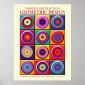 Abstractes geometrisches EP Nr. 5 Poster (Vorne)