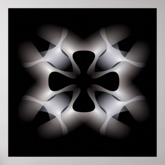 ABSTRACTES KREUZ POSTER (Vorne)