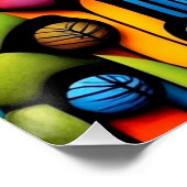 Abstracti Foliagi 2 Poster (Ecke)