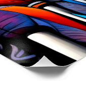 Abstracti Foliagi 3 Poster (Ecke)