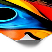 Abstracti Foliagi 4 Poster (Ecke)