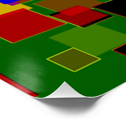 Abstractie 17 poster (Ecke)