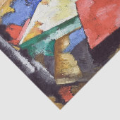 Abstraction Blue Yellow & Green von Marsden Hartle Seidenpapier (Ausschnitt)