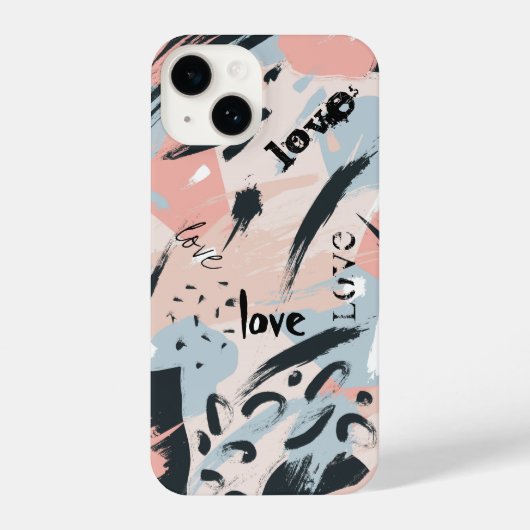 Abstraction iPhone Hülle (Rückseite)