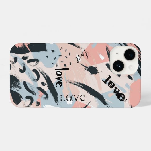 Abstraction iPhone Hülle (Rückseite (Horizontal))