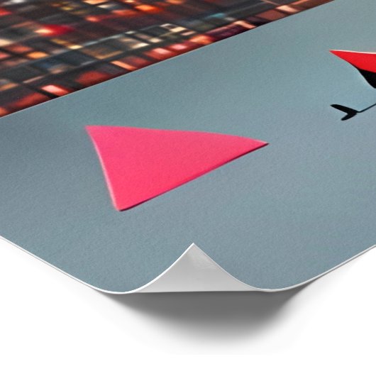 Abstraction of the Astro-Witch Poster (Ecke)