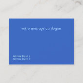 abstraction of water visitenkarte (Rückseite)