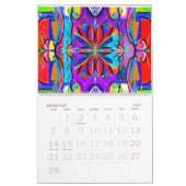 Abstractly Calendar Kalender (Feb 2027)