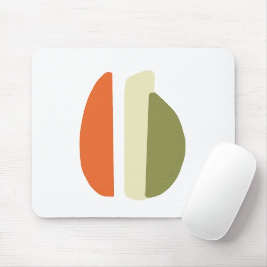abstracto de formas boho mousepad (Mit Mouse)