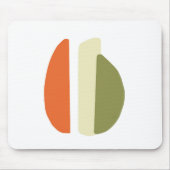 abstracto de formas boho mousepad (Vorne)