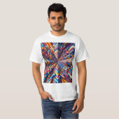 Abstracto en 3D T-Shirt (Vorne ganz)