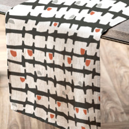 Abstracto en rojo y negro tischdecke