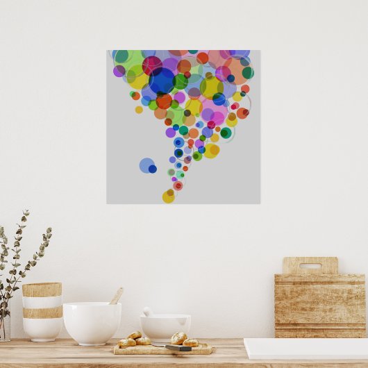 Abstracts composition 474 poster (Küche)